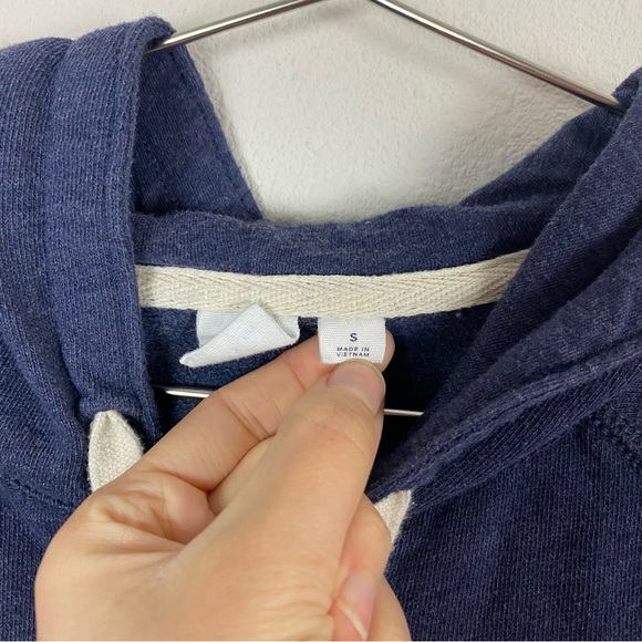 Vintage GAP Y2K Blue & White Full Zip Retro Sweater - Picture 6 of 8